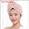 Magic Microfiber Hair Fast Drying Dryer Towel Bath Wrap Hat Quick Shower Cap Turban Towel Dry 4Styles Rra22397320775