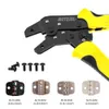 Professionele draad stripper Crimper Cable Cutter Automatische multifunctionele terminal Stripping Crimpingang Tools Tools