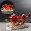 ملحقات التغير في Dragon Tea Pet Associory راتنجات المكتب المنزلي شاي Tear Tray Toy Toy Toy