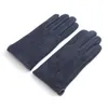 New Winter Mens Fashion Warm Durable Gloves Super Warm Fleece Touch Screen Gloves Suede Leather Mittens Dropshipping Whosale Y200110