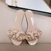 2021 spring and summer C shoes fashion casual shoes lady style flat slippers flat heel sandals word cool slippers 35-40