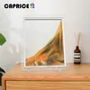 Movimento de areia de areia quadro líquido paisagem pintura de vidro fotografia ornamentos decoração de casa acessórios home decor slh lj200904