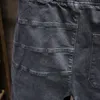 jeans hommes pantalons hip hop élastiques hommes lâche pieds décontractés taille serrée tendance printemps et automne nouveau T200614