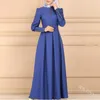 تركيا دبي المسلمة طويلة اللباس امرأة كبيرة الأرجوحة A-line Abaya Caftan Kimono الإسلامي إكراك المغربية كافتان حجاب الفساتين 280e