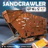 Mold King 21009 Uzay Gemi Blok Serisi Cavegod UCS Sandcrawler Model Yapı Taşları 12119pcs Tuğla Çocuk Oyuncakları Noel Hediyesi