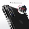 سعة 1.5 ملم حالة الغطاء الخلفي الأكريليك الشفافة لـ iPhone 12 11 Pro XS Max XR 7 Plus for Samsung S8 Note 9 J7 Prime Clear Gel TPU Case