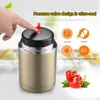 Grande capacité 800ML1000ML Tasse isolée Flacons à vide Thermoses Thermocup Déjeuner Thermos Alimentaire avec conteneurs Thermo Pot Box LJ201218