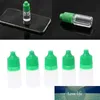 5 pcs Empty Plastic Squeezable Sample Eye Dropper Reusable Bottle