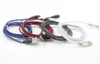 Câbles de type c pour S20 S8, connecteur métallique ininterrompu, tissu tressé en Nylon, Micro câble de chargeur, cordon micro/type