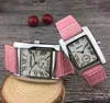 TOP Fashion Luxury Man Women Roman Watch bel designer Red Pink Black Leather Lady Watch Orologio al quarzo di alta qualità