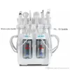 6 in 1 Water Oxygen hydrafacial Dermabrasion machine skin care Deep Cleansing Exfoliating Hydro Dermabrasion Jet Peel beauty equipment