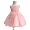 Robes pour petites filles, tenue de princesse Tutu pour anniversaire et baptême, vêtements pour bébés filles de 0 à 1 à 2 ans, 2022