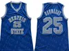 Custom 2021 Memphi Tigers NCAA Basketball White Blue Gray Black 5 Boogie Ellis 32 James Wiseman Jeffries Achiuwa Hardaway College Jersey