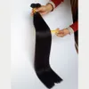 Jag Tips Human Hair Extensions Partihandel Högkvalitativa produkter VIP Customer Customization Stick Tips Hårförlängningar Nail Tips 14-26INCH