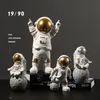 Modern Astronaut Sculpture Resin Figure Statuetes Spaceman Abstract Statue Home Decoration Accessories Craft figurine Decor