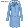 Mulheres Mulheres Raincoat impermeável Jaqueta De Chuva Windbreaker Mulheres Casaco Windcoat Bicicleta Mulher Casacos CORTA Vento Feminina Presente 201110