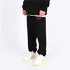 Pantalons pour hommes Slatt American street hip hop skateboard tendance pur coton boucle de laine pantalons décontractés à jambes amples