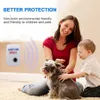 6 шт. Ультразвуковой борьбы с вредителями Regeller Mosquito Killer Pest Control Electronic Repellent Mice Cabrach летит грызун США / UK / EU Plug Y200106