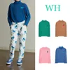 IN STOCK WH Toddler Girl Sweatshirts Cartoon Fashion Boy Kids Boutique Clothing Wholesale 220115