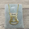 Pendant Necklaces Hippo Necklace Hippopotamus Jewelry Animal Geometric Wild Zoo1