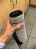 Bottiglia thermos creativa con diamante da 500 ml Bottiglia d'acqua in acciaio inossidabile Display intelligente della temperatura Boccetta per vuoto Tazza regalo per uomo Donna