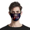 Weihnachten Erwachsene Kind Calico Maske Anti-Nebel Waschbare Baumwollmasken Farbe Cartoon Gesichts-Party Mode-Design