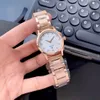 Klasyczna marka Geometryczne Sapphire Wristwatches Casual Kobiety Zegarek Kwarcowy Damska Matka Pearl Ceramic Zegar 30mm