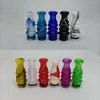 510 Drip Tips Mélange Coloré Acrylique Embouchure Atomiseur RDA RTA Réservoir Kit Vape Accessoires E Cigarette