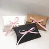 24 teile/los Kraftpapier 12,5*8*2,5 cm Kissen Geschenkbox Hochzeit Gastgeschenke Geschenk Süßigkeitskästen Mit Pin jllvQp