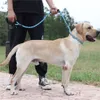 Large Dog Reflective Rope Lead Leash 5 Color Nylon Basic Leashes Medium Dog Walking Big Dog Collar For Labrador Rottweiler6514811