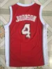 Mens University Larry Johnson Anderson Hunt Greg Anthony Un College Men Basketball Jersey Free Shipping S-xxl