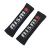 2 x NISMO JDM Style Cotton Auto Seat Belt Cover Shoulder Strap Pads for 180SX 240SX 350Z 370Z G35 G37 GTR Silvia Skyline9140405