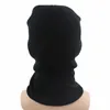 Fluorescente de tres orificios casquillo hecho punto Sombrero de invierno skimask Keep Warm Máscaras diseñador del casquillo a prueba de viento de la cubierta de la cara llena del partido caliente táctico del sombrero