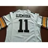 2024 Iowa Hawkeyes Michael Ojemudia #11 real Full embroidery College Jersey Size S-4XL or custom any name or number jersey