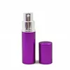 2022 nouveau 10ML bouteille de parfum mini portable rechargeable parfum aluminium atomiseur vaporisateur bouteille voyageur bouteilles vides pour cosmétiques