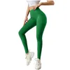 Leggins de moda para mujer, Color puro, levantamiento de cadera, elásticos, Fitness, correr, pantalones de Yoga, mallas deportivas para mujer, fitness H1221