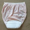 Women's panties Cotton Adult Waterproof Can Wash Cloth Cover Older Urine Does Not Wet diaper Pants Incontinence Woman Underpants 201117