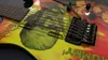 Promotion Kirk Hammett LTD KH3 Karloff Mummy Guitare électrique peinte à l'aérographe par Eye Kandi Floyd Rose Tremolo Bridge Black7288100