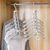 Wonderlife Creative Mehrschicht-Klappbügel Mehrzweck-Mantelhosen sparen Platz im Kleiderschrank 201219