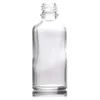 5 - 100ML Clear Glass Bottles with Glass Eye Dropper Pipette for Essential oils Chemistry Lab