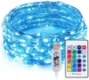 Głównie lampy sznurkowe LED USB Flash Flash Fairy Garland Pilot na rok Świąteczny Dekor Wedding Wedding Wession Y201020