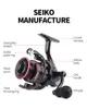 Yeni Balıkçılık Reel HD1000 -7000 Serisi İplik 8kg Max Drag Reel Balıkçılık 5.2: 1 Yüksek Hızlı Metal Biriktirme Bobin Balıkçılık Reel