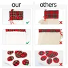 Christmas Stockings Gift Bag Decor for New Year 2020 Plaid Christmas Gift Bags Pet Stocking Socks Xmas Tree Hanging Pendant1286B