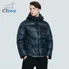 Jaqueta dos homens de inverno Icebear de alta qualidade homens à prova de vento e casaco quente masculina casaco masculino mwd20971i 201217
