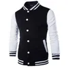 Nouveaux hommes / garçon veste de baseball hommes design de mode vin rouge hommes slim fit collège varsity veste hommes marque élégante veste homme 3XL1