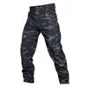 Winter Fleece Shark Skin Soft Shell Tactical Pants Military Camouflage Pants Hombres a prueba de viento impermeable Warm Camo Army Pants S-3XL 201110