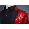 Red Mens Tailcoat Redingote Longue Homme Vintage Suit Jacket Long Tuxedo Vintage Men Dress Jackets Tuxedo 201106