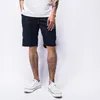 2019 neue Sommer-Leinen-Shorts für Männer, solide chinesische Baumwolle, Leinen, lockere Freizeit-Shorts, gerade elastische Taillen-Shorts, asiatische Größe T200409