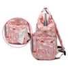 Designer- Baby Diaper Changing Bag Large Capacity Waterproof Nappy Bags Organizer Mummy Maternity Outdoor Travel Flamingo Backpack Nursing