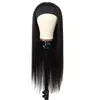 Indian Capless Wigs Straight Kinky Curly Deep Wave 100% Human Hair Full Mechanism Wig 10-30inch Bangs Natural Color